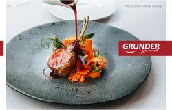 Party- & Event-Catering Katalog - Grunder Gourmet