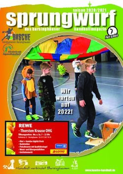 Sprungwurf - Wir warten auf 2022! - 7- Deister Echo