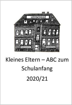 Kleines Eltern - ABC zum Schulanfang 2020/21 - Leoschule ...
