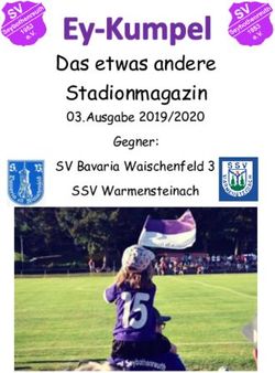 Das etwas andere Stadionmagazin - 03.Ausgabe 2019/2020 Gegner: SV Bavaria Waischenfeld 3 SSV Warmensteinach - SV SEYBOTHENREUTH