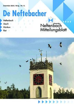 De Neftebacher Neftenbach Mitteilungsblatt - Gemeinde Neftenbach