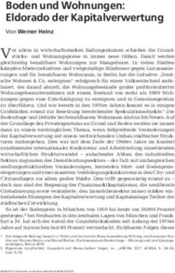 Boden und Wohnungen: Eldorado der Kapitalverwertung