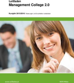 Management College 2.0 - Leitfaden Kursjahr 2015/2016 &Auml;nderungen und Druckfehler vorbehalten
