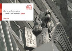 Generali &Ouml;sterreich Zahlen und Fakten 2020 - generali.at