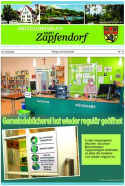 Gemeindeb&uuml;cherei hat wieder regul&auml;r ge&ouml;ffnet - In den vergangenen Wochen hat unser B&uuml;chereiteam Hygieneregeln erarbeitet, so dass die Ausleihe nun ...