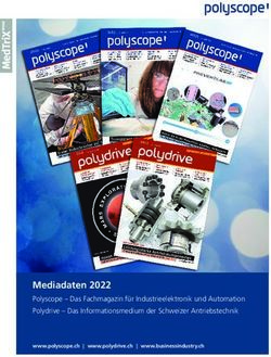 Mediadaten 2022 Polyscope - Das Fachmagazin f&uuml;r Industrieelektronik und Automation Polydrive - Das Informationsmedium der Schweizer Antriebstechnik
