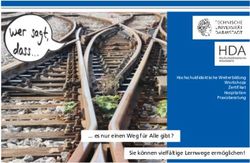 Es nur einen Weg f&uuml;r Alle gibt?