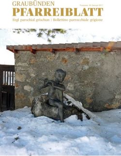 Pfarreiblatt GrauB&uuml;nden - Fegl parochial grischun | Bollettino parrocchiale grigione - Pleivs roman-catolicas Falera e Laax