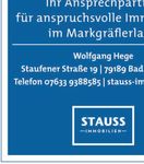Mitteilungsblatt der Stadt - Ein Haus f&uuml;r die Ewigkeit - Sulzburg