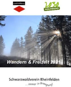 Wandern & Freizeit 2021 - Schwarzwaldverein Rheinfelden