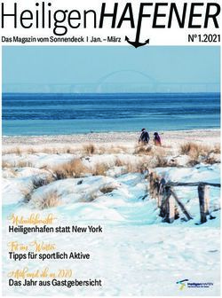 HeiligenHAFENER - Urlaubsbericht Heiligenhafen statt New York - Heiligenhafen-Touristik