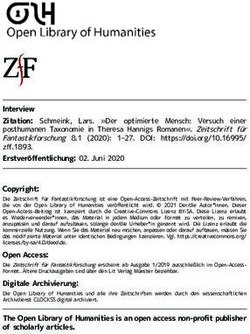 Interview Zitation: Schmeink, Lars. "Der optimierte Mensch: Versuch einer posthumanen Taxonomie in Theresa Hannigs Romanen". Zeitschrift f&uuml;r ...