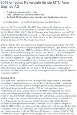 2019 erneutes Rekordjahr f&uuml;r die MTU Aero Engines AG - MarketScreener.com