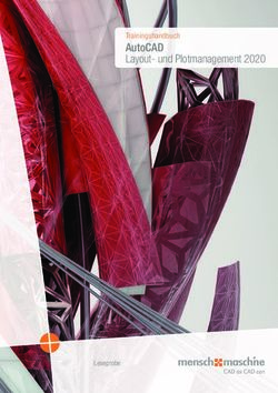 AutoCAD Layout- und Plotmanagement 2020 - Trainingshandbuch - Leseprobe - Mensch und ...