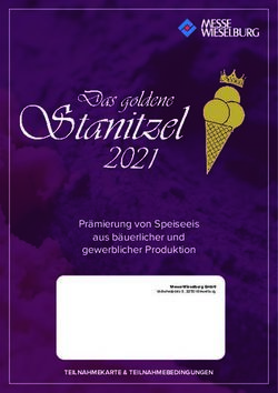 Pr&auml;mierung von Speiseeis aus b&auml;uerlicher und gewerblicher Produktion - TEILNAHMEKARTE & TEILNAHMEBEDINGUNGEN