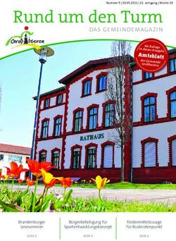 Rund um den Turm Das Gemei N DemaGazi N - Gemeinde Gro&szlig;beeren