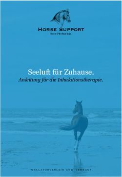 Seeluft f&uuml;r Zuhause. Horse Support - Anleitung f&uuml;r die Inhalationstherapie.
