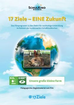 17 Ziele - EINE Zukunft - Unsere gro&szlig;e kleine Farm - Das Filmprogramm zu den Zielen f&uuml;r nachhaltige Entwicklung - Kinofenster