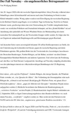 Der Fall Nawalny - ein ungeheuerliches Betrugsman&ouml;ver
