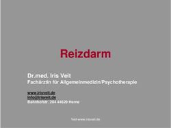 Reizdarm Dr.med. Iris Veit - Fach&auml;rztin f&uuml;r Allgemeinmedizin/Psychotherapie