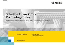Solactive Home Office Technology Index - Die Pandemie hat den Trend zu Home Office beschleunigt und verstärkt - Bank ...