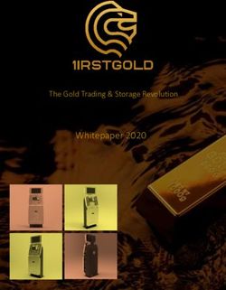 Whitepaper 2020 The Gold Trading & Storage Revolution