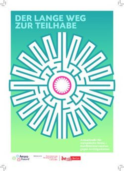 DER LANGE WEG ZUR TEILHABE - Anlaufstelle f&uuml;r europ&auml;ische Roma - Konfliktintervention gegen Antiziganismus - Amaro Foro eV