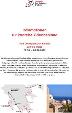 Informationen zur Radreise Griechenland - Von Olympia nach Korinth mit Urs Weiss 27.05 08.06.2022 - Huerzeler