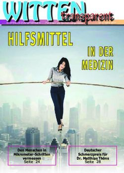 HILFSMITTEL IN DER MEDIZIN - Witten transparent