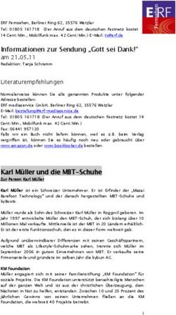Informationen zur Sendung "Gott sei Dank! am 21.05.11