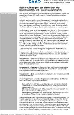 Hochschuldialog mit der islamischen Welt Neuantr&auml;ge 2022 und Folgeantr&auml;ge 2022/2023 - DAAD