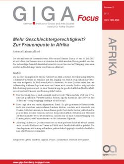 Mehr Geschlechtergerechtigkeit? Zur Frauenquote in Afrika