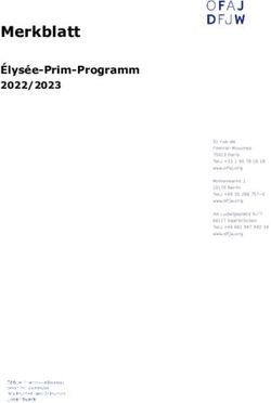 Merkblatt Élysée-Prim-Programm 2022/2023 - Schule und Ausbildung