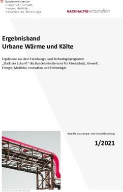 Ergebnisband Urbane Wärme und Kälte