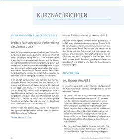 Neuer Twitter-Kanal @zensus2022 - Statistisches Bundesamt