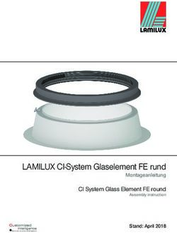 LAMILUX CI-System Glaselement FE rund - Montageanleitung CI System Glass Element FE round