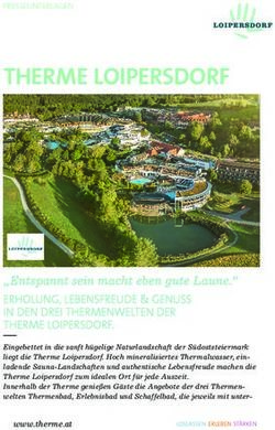 THERME LOIPERSDORF - "Entspannt sein macht eben gute Laune."