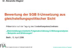 Bewertung der SGB II-Umsetzung aus gleichstellungspolitischer Sicht