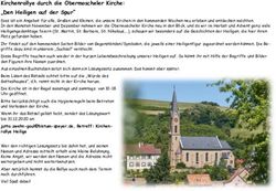 Kirchenrallye durch die Obermoscheler Kirche: "Den Heiligen auf der Spur"