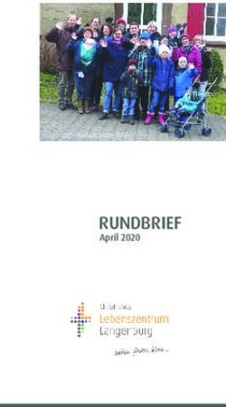 RUNDBRIEF April 2020 - Lebenszentrum Langenburg