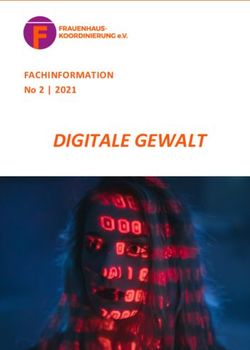 DIGITALE GEWALT FACHINFORMATION - No 2 | 2021 - Frauenhauskoordinierung