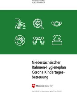 Niedersächsischer Rahmen-Hygieneplan Corona Kindertages-betreuung ...