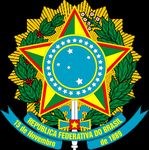 Brasilien 1. Lage, Fahne, Wappen