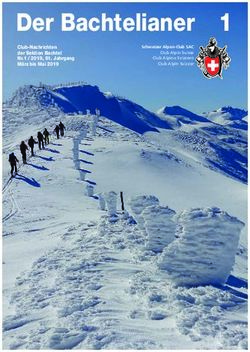 Der Bachtelianer 1 - SAC Bachtel