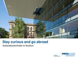 Stay curious and go abroad - Auslandsaufenthalte im Studium - RWTH ...