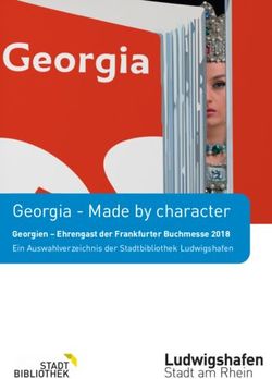 Georgia - Made by character - Georgien - Ehrengast der Frankfurter Buchmesse 2018 - Stadt Ludwigshafen