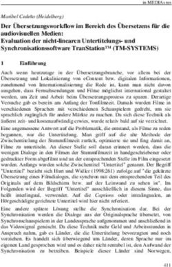 Der &Uuml;bersetzungsworkflow im Bereich des &Uuml;bersetzens f&uuml;r die audiovisuellen Medien: Evaluation der nicht-linearen Untertitelungs- und ...