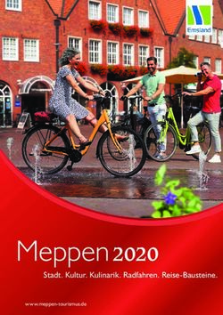 Meppen 2020 Stadt. Kultur. Kulinarik. Radfahren. Reise-Bausteine.