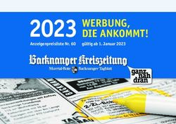 2023 WERBUNG, DIE ANKOMMT! - Die Zeitungen