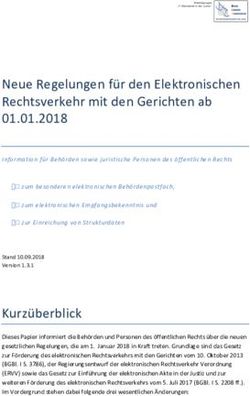 Neue Regelungen für den Elektronischen Rechtsverkehr mit den Gerichten ab 01.01.2018 - EGVP